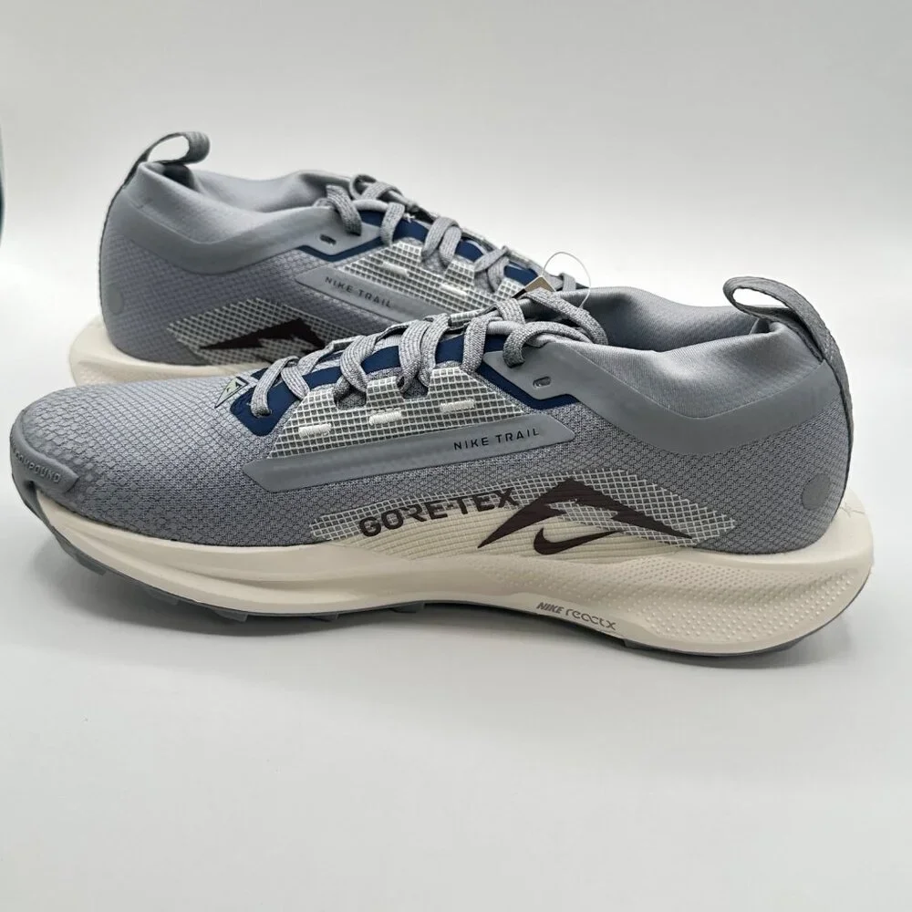 Men's Nike React Pegasus Trail 5 Gore-Tex Cement Grey FQ0908-006 VNDS Sz 7 NEW - Picture 9 of 12
